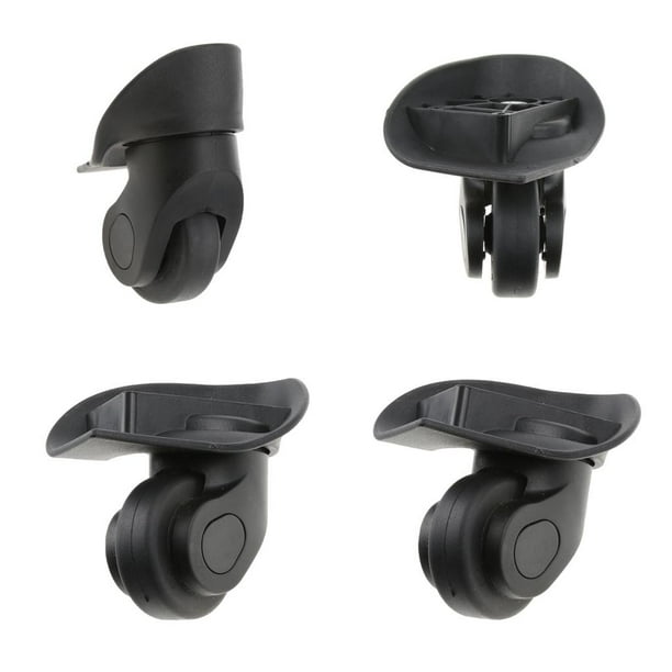 Replacement Luggage Suitcase Wheels Universal Swivel Mute Casters Pair