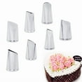 thumbnail image 6 of Rose Flower Piping Tips Set,Stainless Steelchrysanthemum Nozzle Cake Decorating, 6 of 6