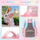 thumbnail image 5 of Mochila transparente Sisipoet rosa para niñas, escuelas, estadios, eventos, 5 of 9