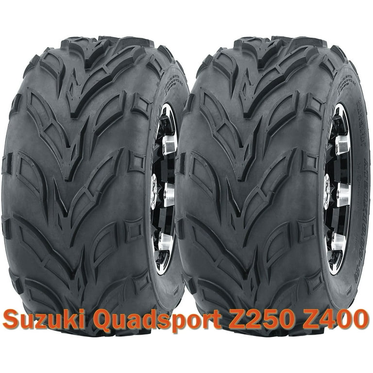 Racing Tires Set Of 2 Front ATV Tires 22x7-10 For Suzuki Quadsport