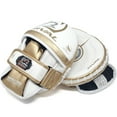 thumbnail image 3 of RIVAL Boxing RPM100 Professional Punch Mitts - White/Gold, 3 of 3