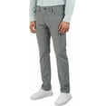 thumbnail image 3 of Jachs New York Men's Straight Stretch 5 Pocket Twill Pant (42W x 34L/Gray), 3 of 5