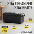 thumbnail image 4 of Plano 4 Pack Medium Sportsman's Trunk for Outdoor/Indoor Gear and Tools, Black, 4 of 9