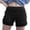 Black, variant on Women Ruffle Shorts Lace Multi-Layered Bloomers Leggings Loose Large Size Comfort Shorts