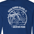 thumbnail image 4 of Inktastic Summer Vacation Mode Anna Maria Island Florida Long Sleeve Youth T-Shirt, 4 of 5