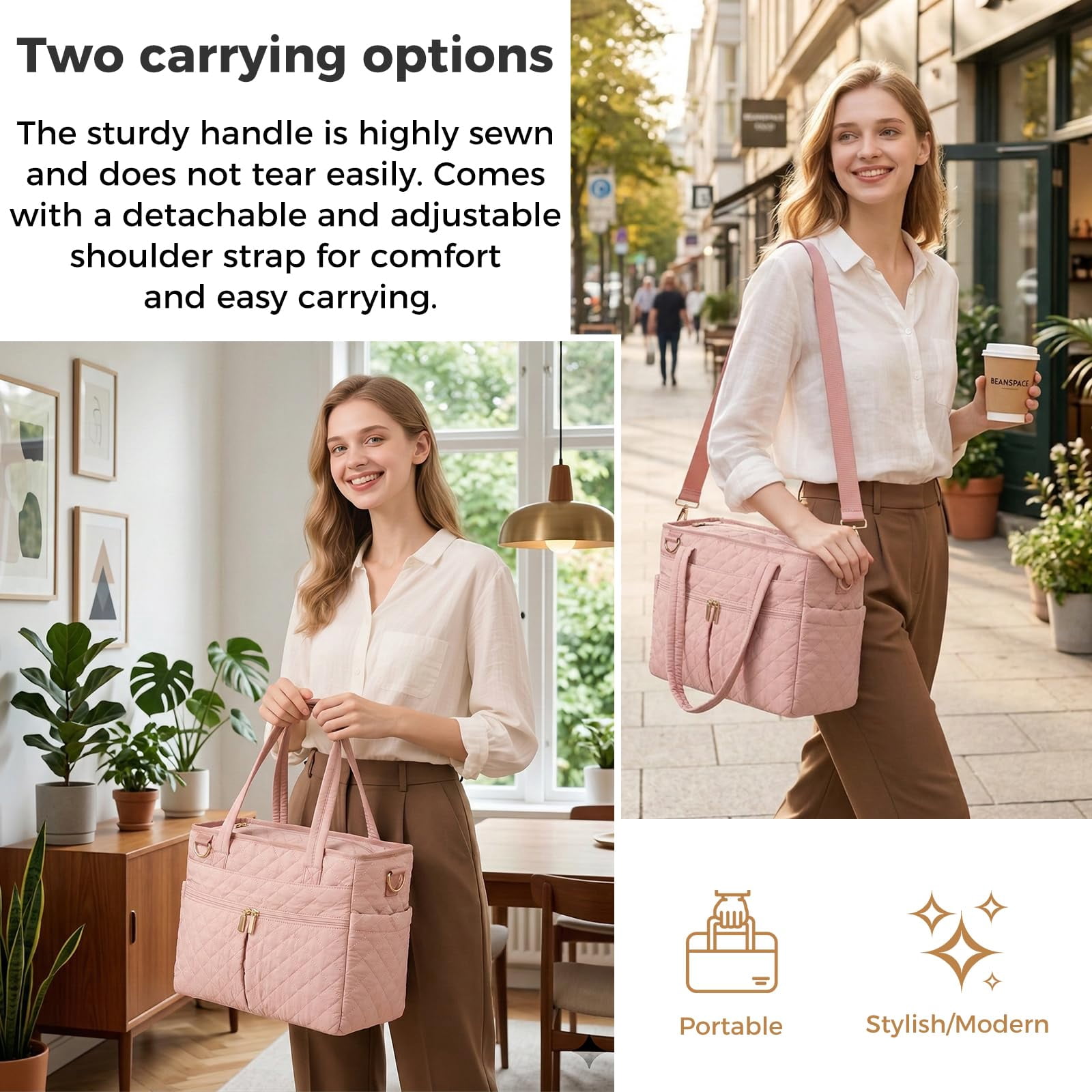 Extra-large Lunch Bag  Box Insulated For Women Tote Soft Cooler Work Outdoor Picnic Trips