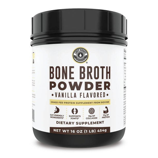 Left Coast Performance Keto Bone Broth Powder Grass Fed Protein