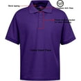 thumbnail image 3 of Galaxy Boys 4-7 Short Sleeve Polo School Uniform Shirt, 3 of 7