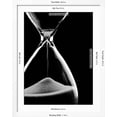 thumbnail image 5 of Art.com Hourglass, Time, Shape. Photographic Print by Billion Photos, White Frame Wall Art, 32" x 40", 5 of 5