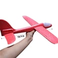 thumbnail image 3 of Aviones planeadores Aviones de planeador voladores con luz LED de destello 18.9 "Modo vuelo en espuma Vuelo de aire Avión aeroacrobacia Juego de deportes al aire libre Regalo para niños 3 4 5 6 7 Abanopi Aviones planeadores, 3 of 4
