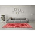 thumbnail image 3 of Ahgly Company Indoor Rectangle Medallion Red Traditional Area Rugs, 7' x 10', 3 of 4