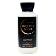 Bath & Body Works Into The Night - Gift Box Set - Fine Fragrance Mist, Shower Gel and Body Lotion with a Charcoal Scrub Soap