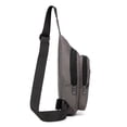 thumbnail image 4 of Bandolera EVANCARY Small para mujer y hombre, bandolera, color gris, 4 of 8
