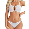 thumbnail image 2 of Sexyfree Women Lingerie Set Sexy Mesh Cut Out Bra and Panty Sets 2 Piece Underwear, 2 of 4