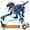 Blue-Small, variant on YOPTOP Dinosaur Toys for Kids 3-5-7, Remote Control Dinosaur Toys for 3 4 5 6 7 8 Year Old Boys, Electronic Walking Robot Dinosaur Toy with Light & Realistic Roaring Sound,Blue