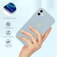 thumbnail image 3 of for iPhone 12 Case Cute Slim Shockproof Phone Case with Wireless Charging Support and Protection, Light Blue, 3 of 14