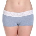 thumbnail image 3 of Maidenform Cotton Dream Boyshort With Lace, 3 of 4