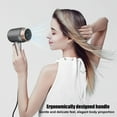 thumbnail image 4 of Xecvkr Wireless Rechargeable Hair Dryer 3 Speeds Portable Home Use Office Camping Travel USB Battery Handheld Blow Dryer Low Noise Light Weight Adjustable 1 Unit, 4 of 9