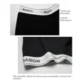 thumbnail image 3 of Boxer Mujer Algodon 3 Pack Extra Suave Cómodo Marca Rosyc, 3 of 6