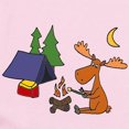thumbnail image 2 of CafePress - Funny Moose Camping Body Suit - Baby Light Bodysuit, Size Newborn - 24 Months, 2 of 4