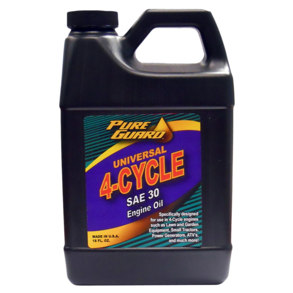 Pure Guard Universal 4Cycle Oil, SAE 30W, 18 oz