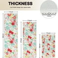 thumbnail image 4 of Pioneer Flower Floral Print Pattern Kitchen Rugs Sets Of 3,Kitchen Runner Rugs Non Skid Washable,Decorative Kitchen Floor Mats for Kitchen,Sink,Laundry,17"x30"+ 17"x47" + 17"x59", 4 of 6