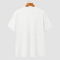 thumbnail image 4 of CaiJunJia George Mens T Shirt - Short Sleeve Crew Neck Soft Fitted Tees Fresh Classic Tshirts ,Heavyweight Cotton Crew neck Tee, 4 of 5