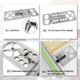 thumbnail image 3 of 90 Degree Right Angle Clamp Guide for Woodworking - Circular Saw Guide Tool for Engraving Machine, Corner Cutting Board, 3 of 4