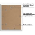 thumbnail image 3 of Americanflat 16x20 Picture Frame with Polished Plexiglass with 11x14 Mat 2 Pack Display Photo Galleria - White, 3 of 8