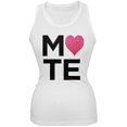 thumbnail image 1 of Mate White Juniors Soft Tank Top, 1 of 1