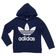 thumbnail image 1 of Sudadera Adidas Originals Trifolio Mujer Casual Comodo Azul Marino L CE2410, 1 of 3