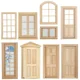 thumbnail image 1 of Casa de muñecas DIY para niños, muebles, miniaturas, accesorios de madera, juguete de simulación, 1 piezas, 1:12, 1 of 5