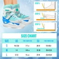 thumbnail image 2 of JZY Beginner Ice Skates for Kids with Smooth Glide Blades,Adjustable for Boys & Girls Ages 5-12,Comfortable & Safe for Indoor/Outdoor Winter Sports, 2 of 7