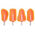 thumbnail image 1 of OUSITAID Silicone Popsicles Molds Reusable Easy Release Cake Popsicles Mold for DIY Kitchen - Orange, 1 of 2