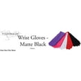 thumbnail image 2 of Underwraps Women's Wrist Gloves Matte Black - Halloween Accessories for Men & Women, Cosplay Gloves for Themed Events, Dress Up Outfit, 2 of 2