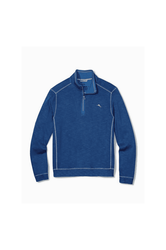 Men's Tobago Bay Half-Zip Sweatshirt Monaco Blue 2XLB