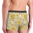 thumbnail image 5 of Bingfone Cute Bee Gnomes Men's Underwear - Casual Stretch Boxer Briefs-Small, 5 of 9