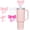 034-4Pcs, variant on Christmas Bow Straw Cover Topper for Stanley Cup,Silicone Straw Toppers for Tumbler with Handle 40oz,Cute 10mm/0.4in Straws Covers Cap,Reusable Straws Lid for Stanley Cups Accessories,3Pcs RED