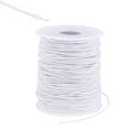 thumbnail image 1 of 100 yardas de alambre floral blanco, calibre 18, alambre de sombrerería recubierto de algodón, alambre de hierro para tallos, ideal para suministros de costura y accesorios para la confección de alas., 1 of 9