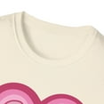 thumbnail image 4 of Love Heart, Gildan Unisex Softstyle T-Shirt, Retro Heart Graphic Tee, S-3XL, 4 of 6