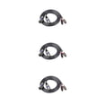 thumbnail image 1 of Seitruly Cable de Audio RCA Dual de 1,5 M a 2 RCA Audio XLR adaptador coaxial de enchufe profesional Cable de vídeo chapado Type3 NO3, 1 of 6