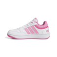 thumbnail image 2 of Tenis Casual Adidas Hoops 3.0 K Blanco/Rosa IG3827 Mujer 22 cm, 2 of 5