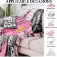 thumbnail image 5 of 60th Birthday Gifts for Women Blanket Gifts Throw Blanket 60th Birthday Decorations 60th Birthday Unique Gifts Birthday Presents for Her Wife Mum Women Soft Flannel Blanket 50"x60", 5 of 6