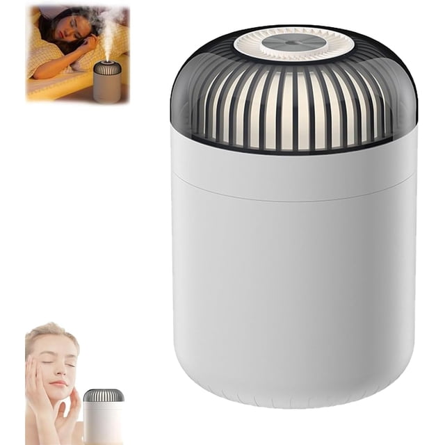 HAHDAXIA Dreamzy Humidifier, Dreamzy Humidifiers for Bedroom, Dreamzy Streaming Light Humidifiers, Desktop Air Humidifier, Cool Mist Desktop Humidifier for Bedroom, Living Room, Study Room (W