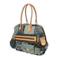 thumbnail image 3 of Pre-Owned LOUIS VUITTON Monogram Denim Patchwork Bowly Blue M95376 Unisex Handbag (Good), 3 of 11
