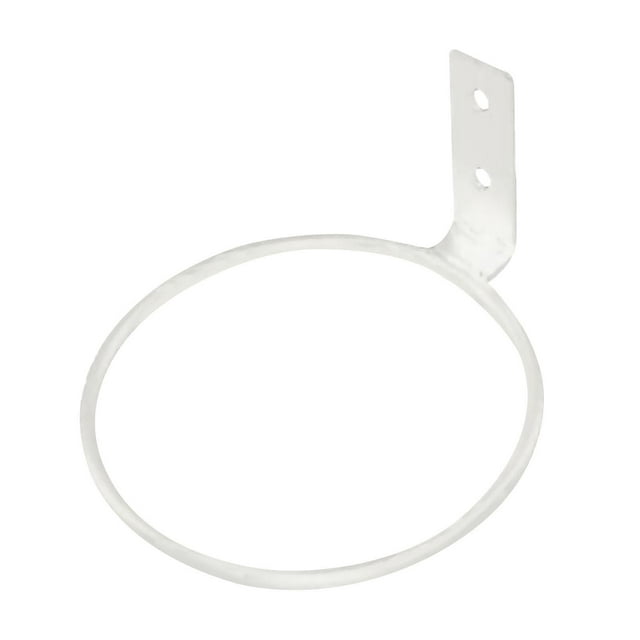 Aro para macetas de pared - Gancho metálico para macetas de exterior 4 pulgadas