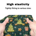 thumbnail image 7 of HELLHERO Christmas Tree Seat & Back Covers for Seniors Adult Stain Proof Walker Rollator Seat Back Cover and Elderly Removable and Washable Fits Rollators, 7 of 7