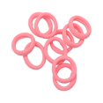 thumbnail image 1 of serony 20 Pieces Hair Band High Elasticity Stretchy Colorful Preppy Style High Density Snag Free Hairs Rope Scrunchie Accessories Fluorescent Pink, 1 of 7