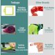 thumbnail image 5 of Professional 15-in-1 Kitchen Mandoline Slicer with 6 Replaceable Blades - Multifunctional Vegetable Cutter for Slicing, Dicing Grating, 5 of 5