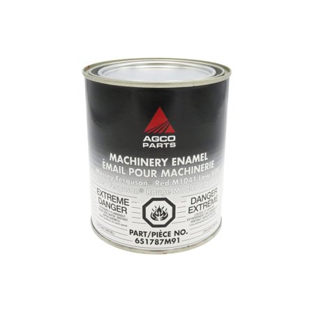 AGCO Paint Machinery Enamel Quarts Protects Against Rust Massey Ferguson Paint